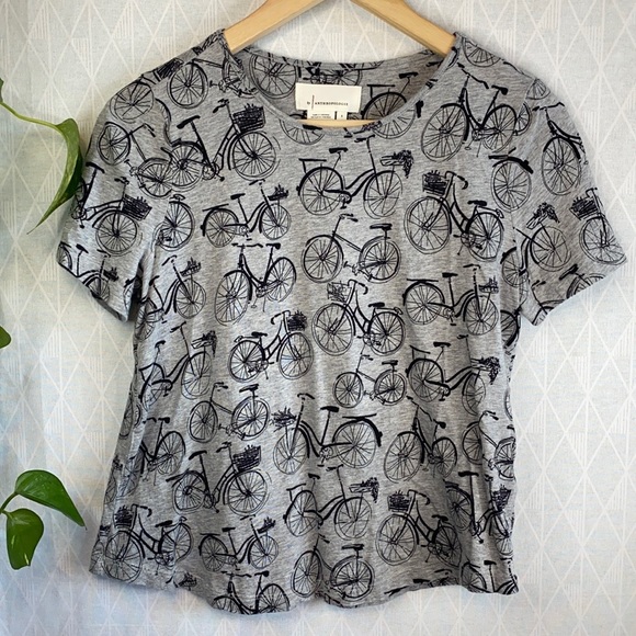2/$30 Anthropologie Weekend Bike Tee - Picture 4 of 8